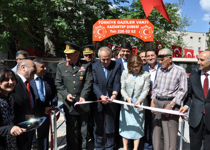 19 eylül Gaziler Günü Gaziantep Şube Başkanımız Mehmet YETER ve Yeni Yerimizin açılışı 