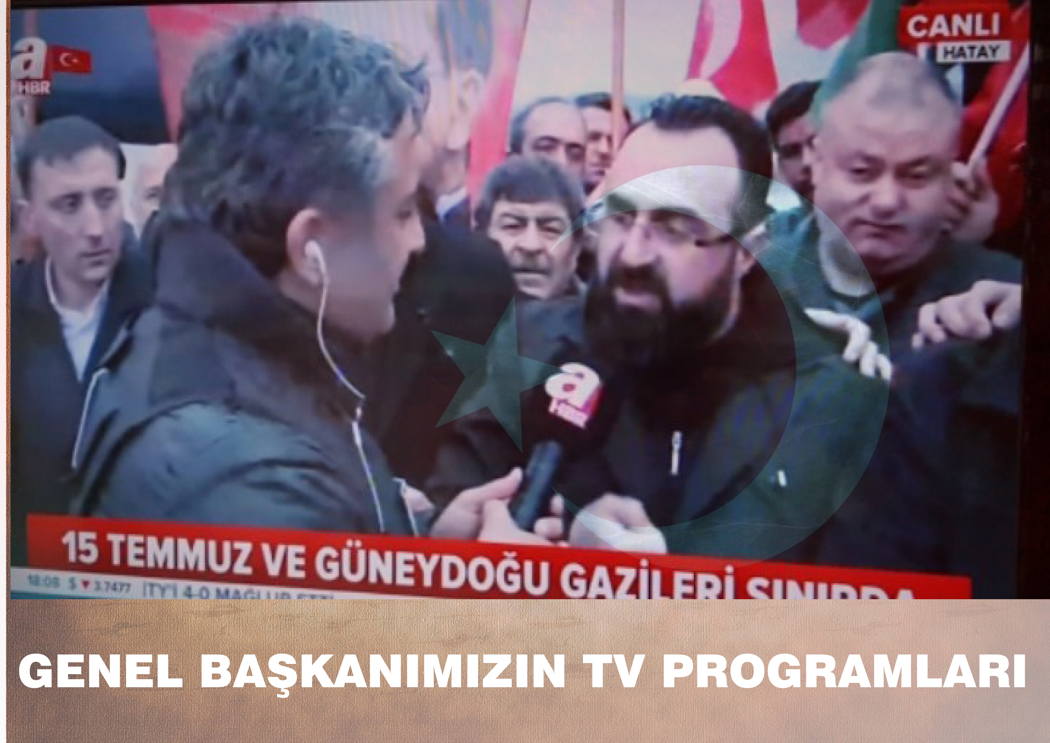 BAŞKANIMIZIN TV PROGRAMLARI