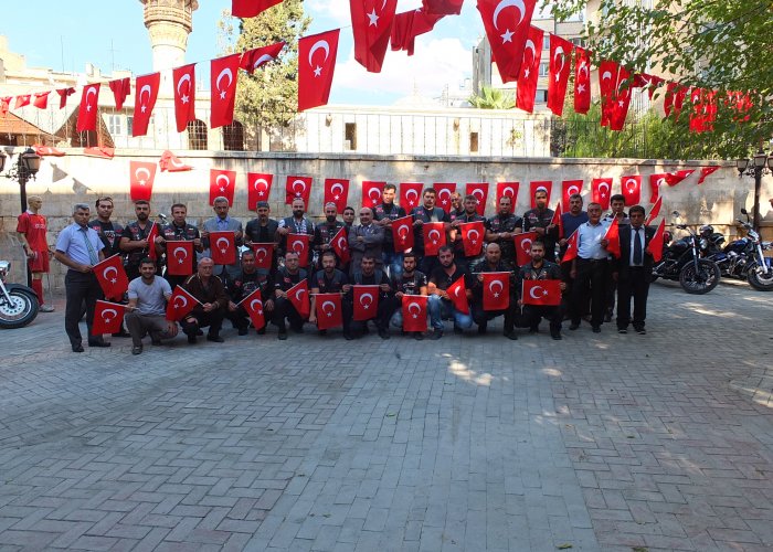 19 Eylül Gaziler Günü Gaziantep'te Türkchopper ile Motor Sürüşü