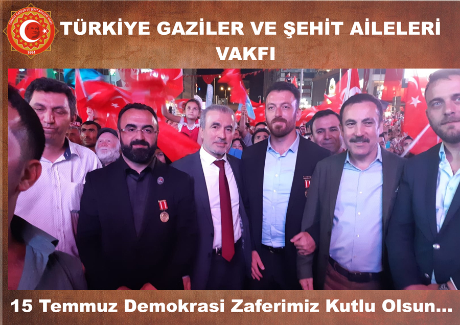 15 Temmuz Demokrasi Zaferimiz Kutlu Olsun