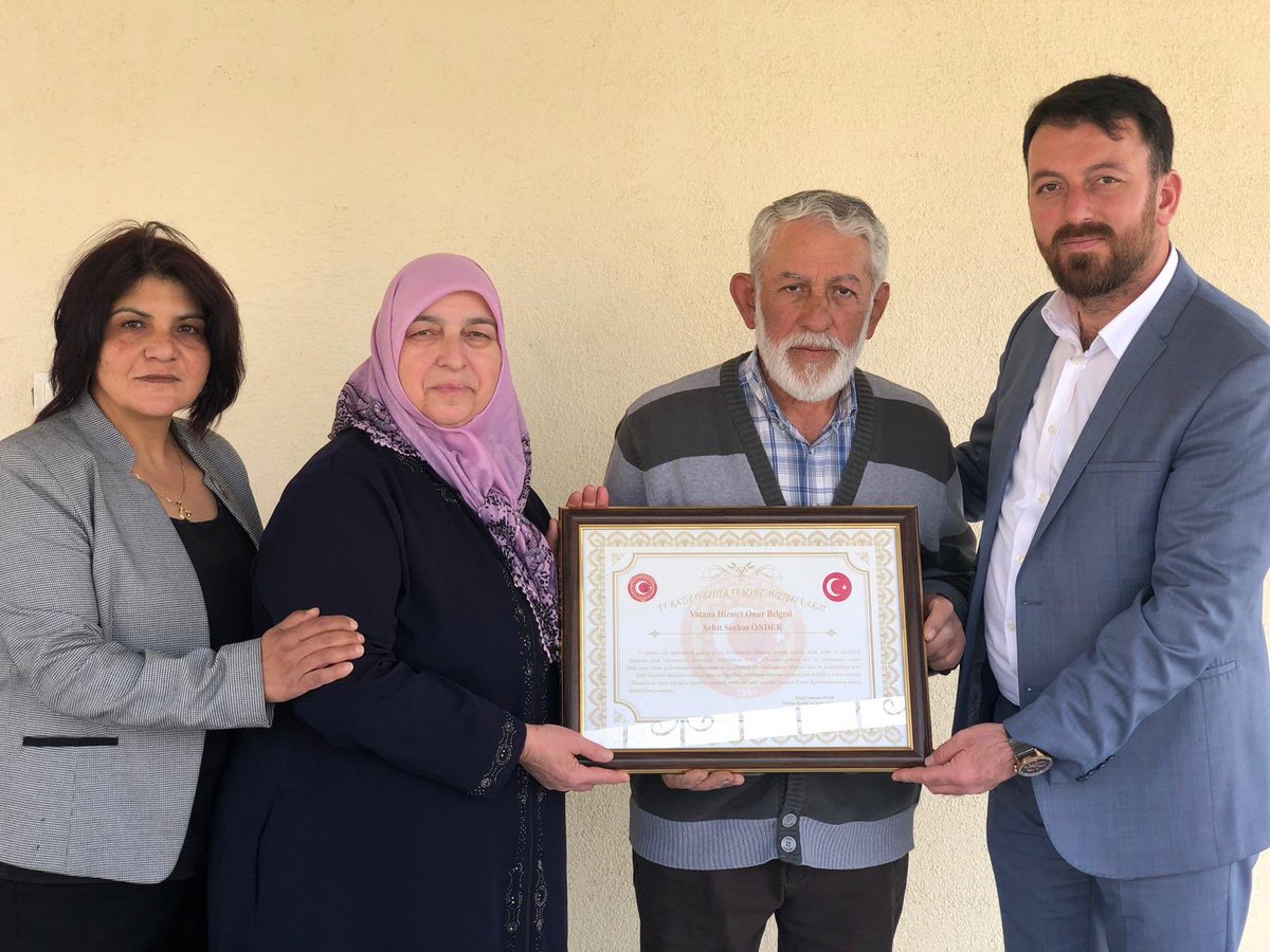 Aziz Şehidimiz Serhat ÖNDER’in Baba Ocağına Ziyaret