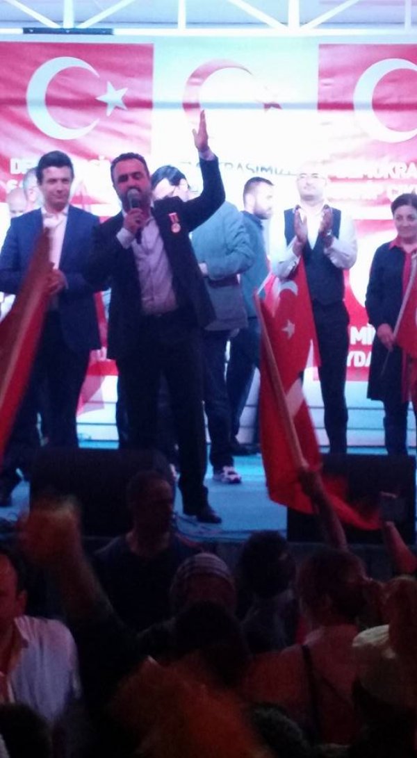 Genel Başkanımız (Gazi) Lokman AYLAR'ın Ankara Kızılay demokrasi meydanındaki konuşması