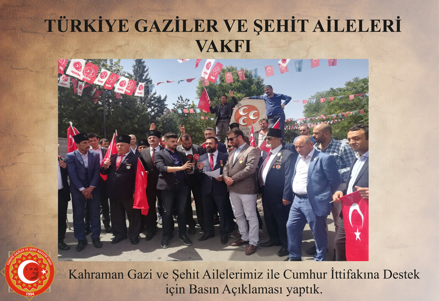 CUMHUR İTTİFAKINA DESTEK