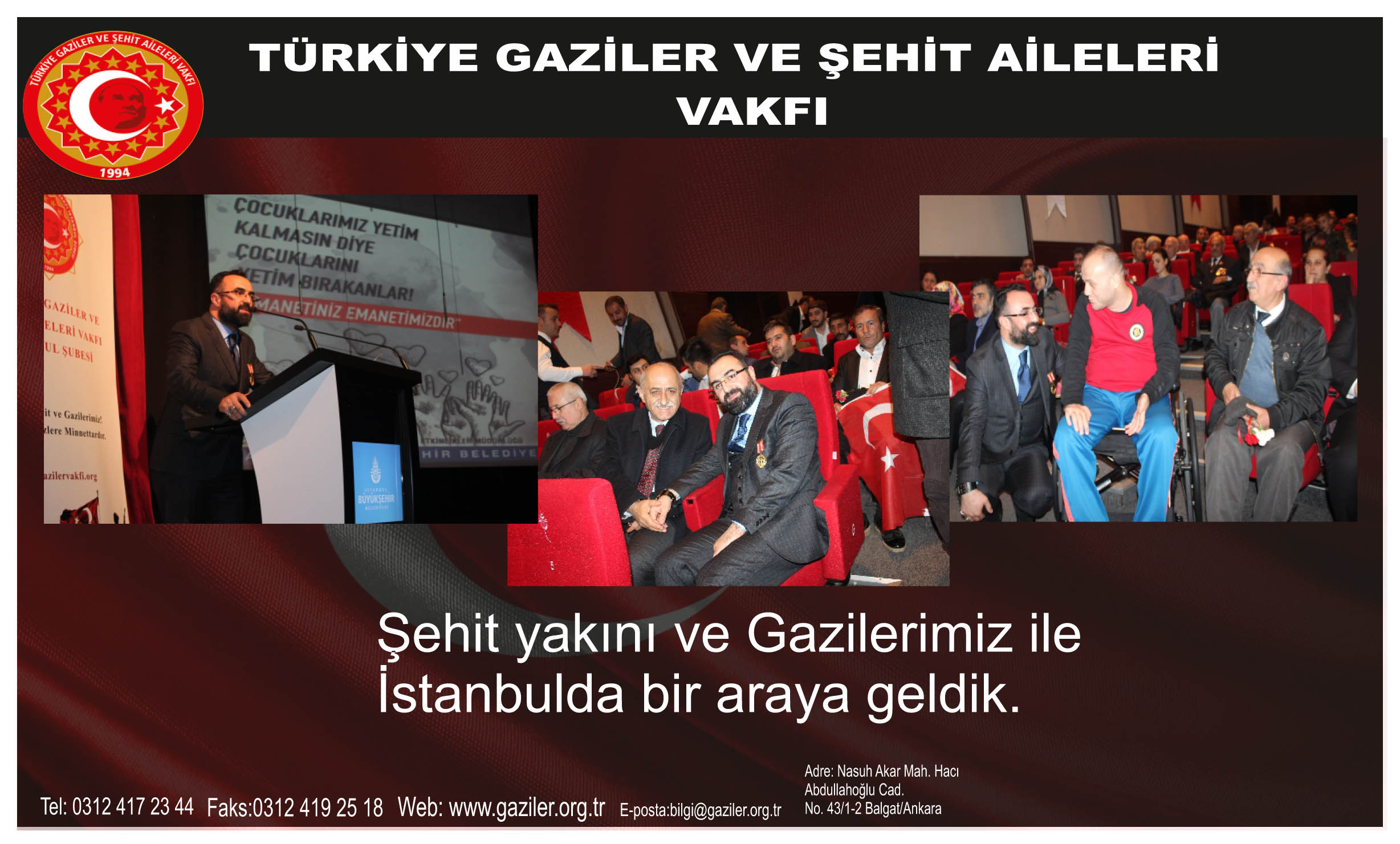 Şehit Yakını ve Gazilerimiz İle Bir Araya Geldik