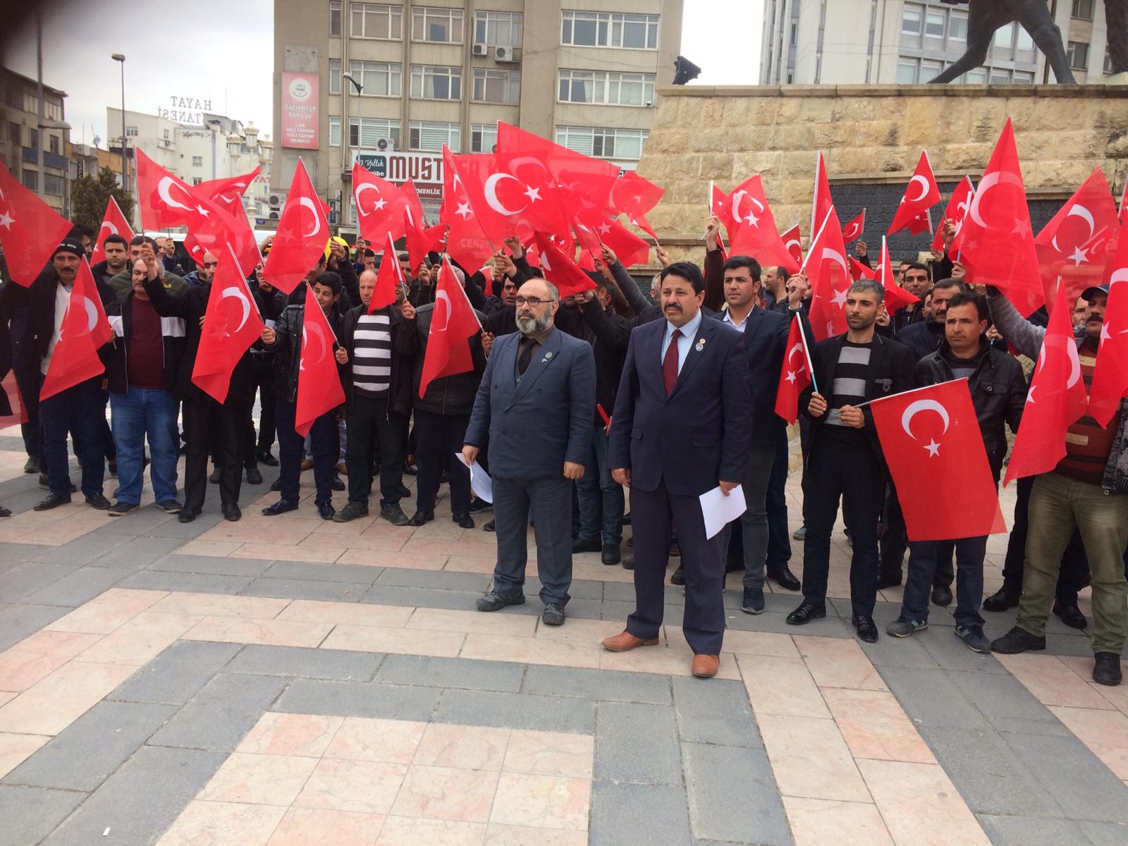 Vakfımızın Gaziantep Şubesinden, PKK İle İrtibatlı Kişilerin Adaylığına Tepki