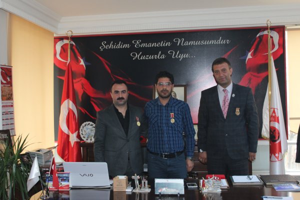 Türkiye Harp Malülleri Gaziantep Şube Yönetiminden Gazi Osman YILMAZ Vakfımızı ziyaret etti.